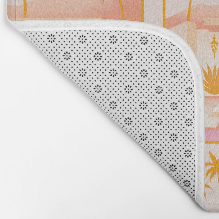 Palm Springs Home â Tangerine Bath Mat Gallery Image 2