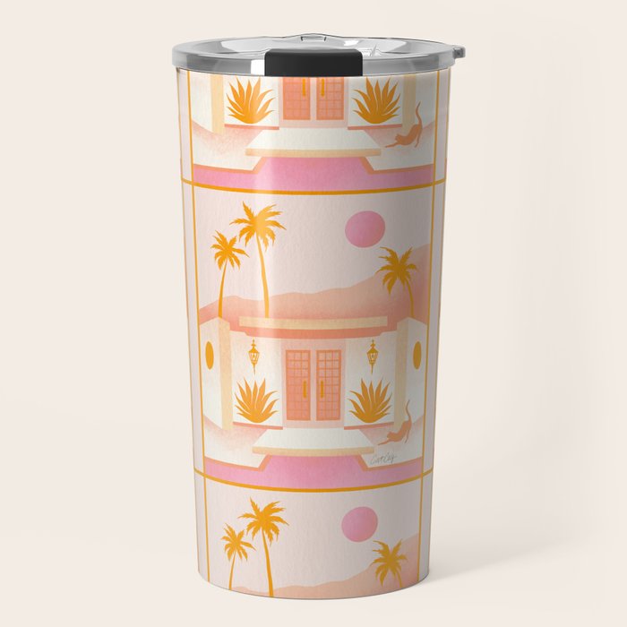 Palm Springs Home â Tangerine Travel Mug Gallery Image 1