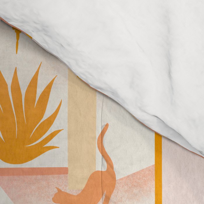 Palm Springs Home â Tangerine Comforter Gallery Image 4