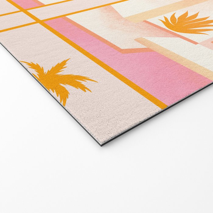 Palm Springs Home â Tangerine Welcome Mat Gallery Image 2