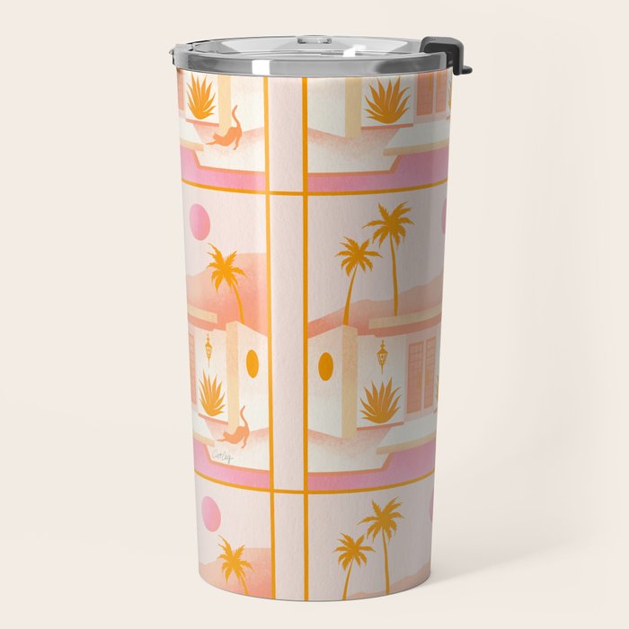 Palm Springs Home â Tangerine Travel Mug Gallery Image 2
