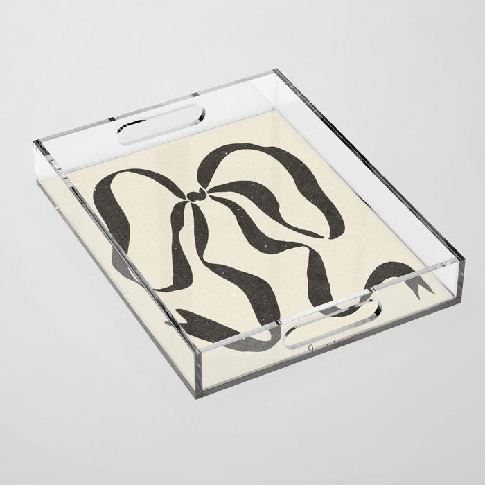 Bow ribbon 03   Acrylic Tray Gallery Image 1