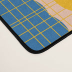 Colorful Retro Contemporary Woven Patchwork Pattern Desk Mat Gallery Image 4