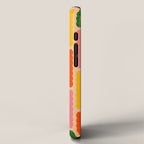 Colorful Retro Contemporary Woven Patchwork Pattern iPhone Case Gallery Image 2