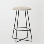 Minimal Arch XVI Earthy Natural Modern Geometric Lines Stool Gallery Image 1