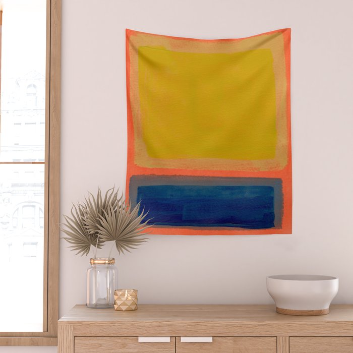 Lemon Sun  Wall Tapestry Gallery Image 2