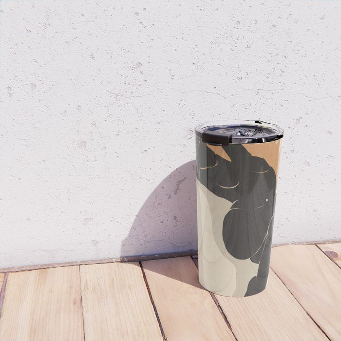 Minimal Abstract Art Nude Woman 4 Travel Mug Gallery Image 4