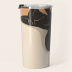 Minimal Abstract Art Nude Woman 4 Travel Mug Gallery Image 3