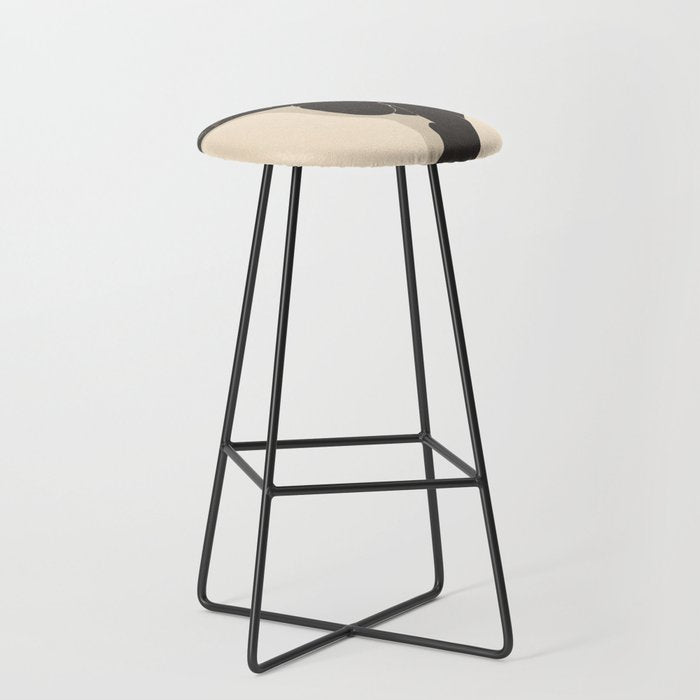 Minimal Abstract Art Nude Woman 4 Stool Gallery Image 1