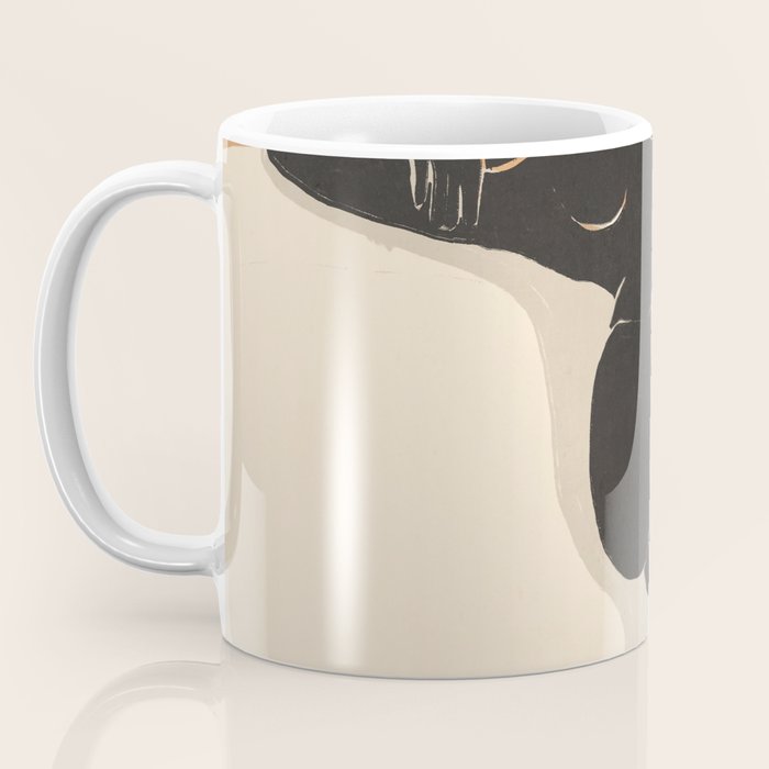 Minimal Abstract Art Nude Woman 4 Coffee Mug Gallery Image 3