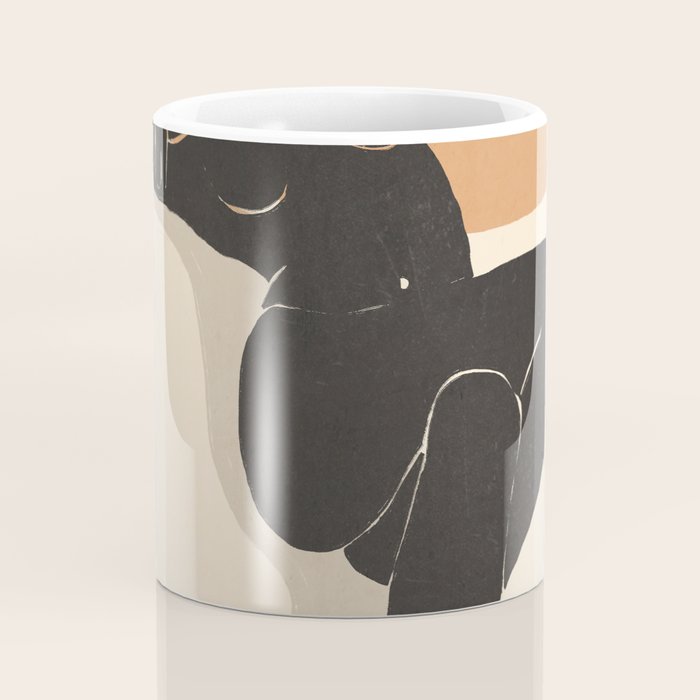 Minimal Abstract Art Nude Woman 4 Coffee Mug Gallery Image 4