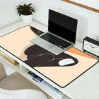 Minimal Abstract Art Nude Woman 4 Desk Mat Gallery Image 2