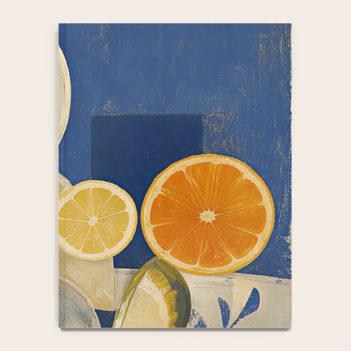 Still Life with Sardines and Citrus Notebook Gallery Image 4
