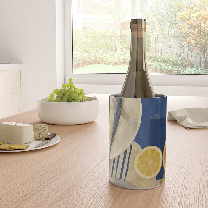 Still Life with Sardines and Citrus Wine Chiller Gallery Image 4