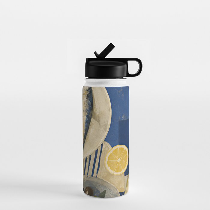 Still Life with Sardines and Citrus Water Bottle Gallery Image 1