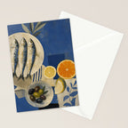 Still Life with Sardines and Citrus Stationery Card Gallery Image 2