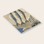 Still Life with Sardines and Citrus Notebook Gallery Image 3
