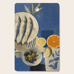 Still Life with Sardines and Citrus Cutting Board Gallery Image 1