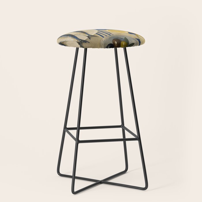 Still Life with Sardines and Citrus Stool Gallery Image 1