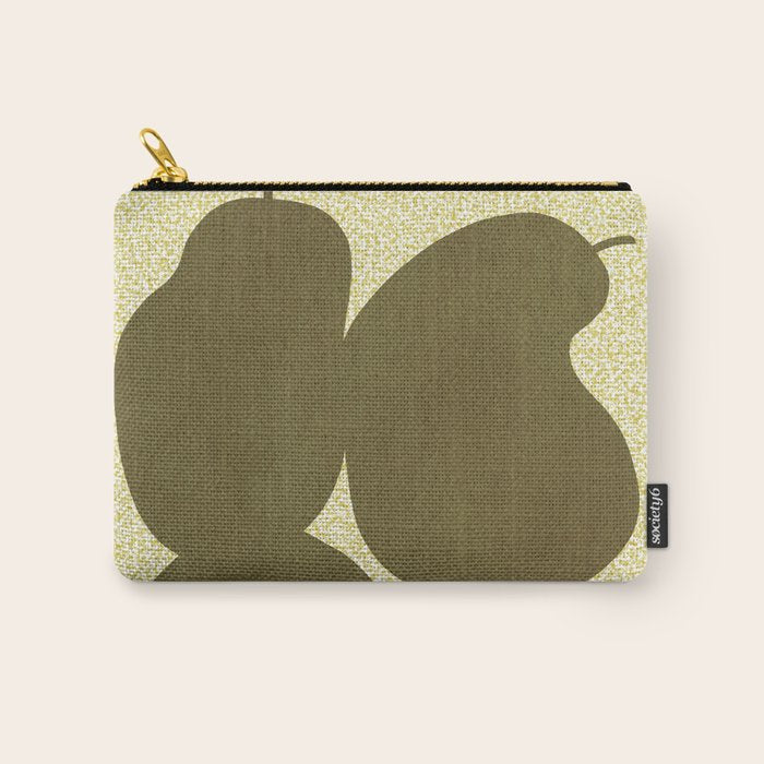 Minimal Pears 01 Carry All Pouch Gallery Image 1