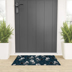 Pearla the Mermaid Riding on a Seahorse Welcome Mat Gallery Image 3