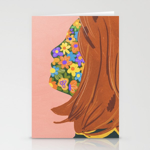 Made of flowers Stationery Card Gallery Image 1