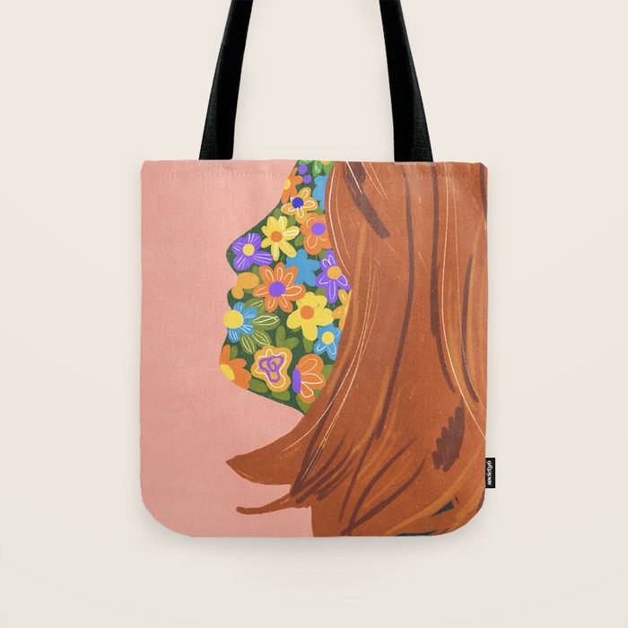 Made of flowers Tote Bag Gallery Image 1