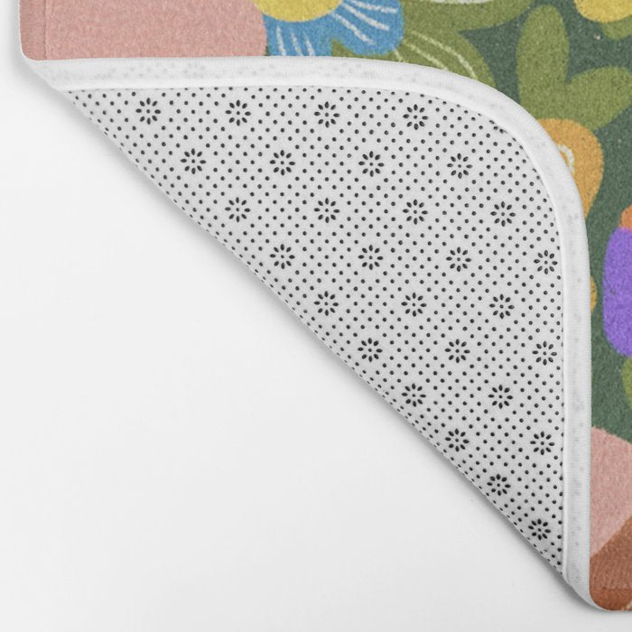 Made of flowers Bath Mat Gallery Image 2