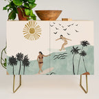 Sun sea and surf Credenza Gallery Image 1