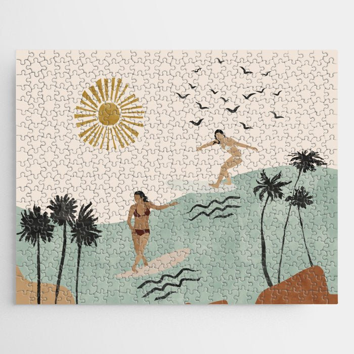 Sun sea and surf Jigsaw Puzzle