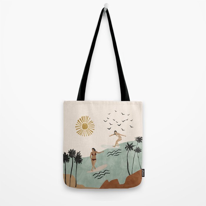 Sun sea and surf Tote Bag Gallery Image 2