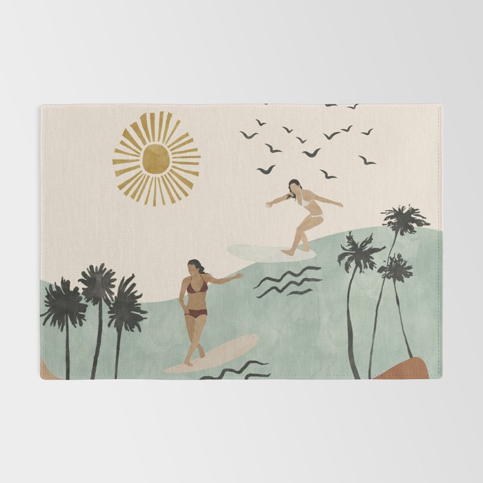 Sun sea and surf Rug Gallery Image 2