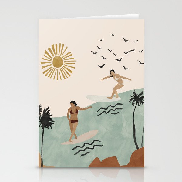 Sun sea and surf Stationery Card Gallery Image 2