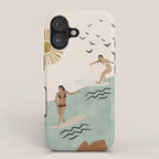 Sun sea and surf iPhone Case Gallery Image 1