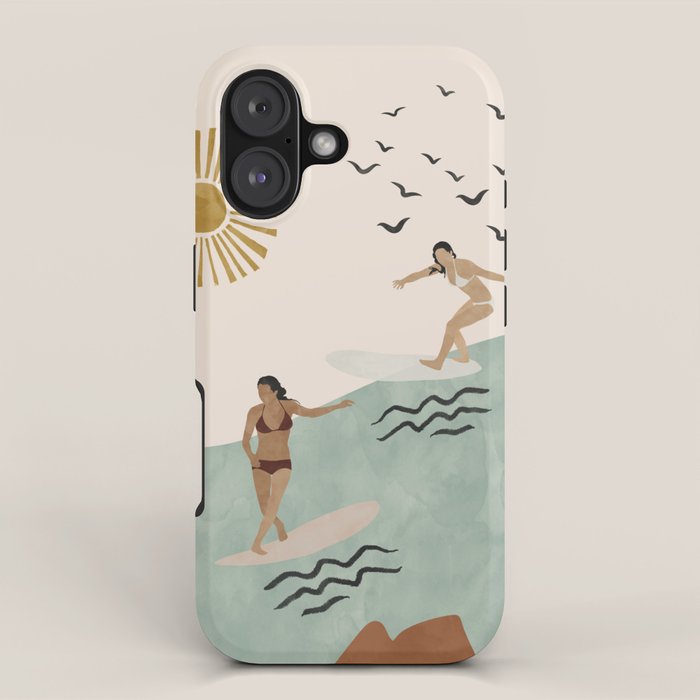 Sun sea and surf iPhone Case Gallery Image 1
