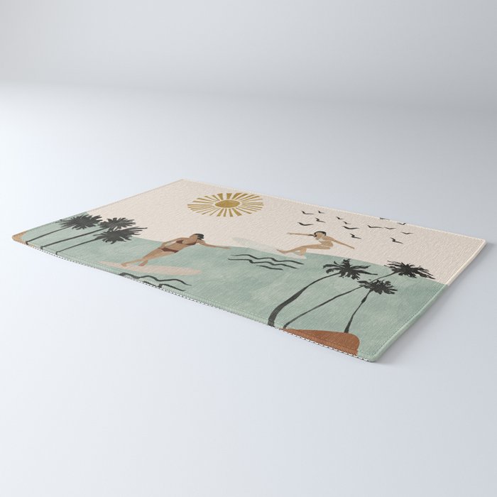 Sun sea and surf Rug Gallery Image 3