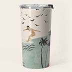 Sun sea and surf Travel Mug Gallery Image 2