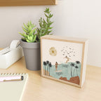 Sun sea and surf Mini Art Print Gallery Image 2