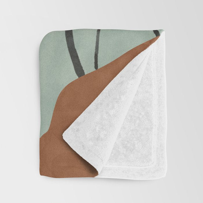 Sun sea and surf Throw Blanket Gallery Image 3