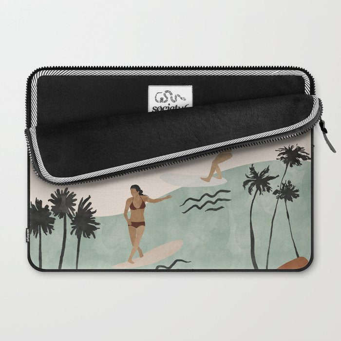 Sun sea and surf Laptop Sleeve Gallery Image 2