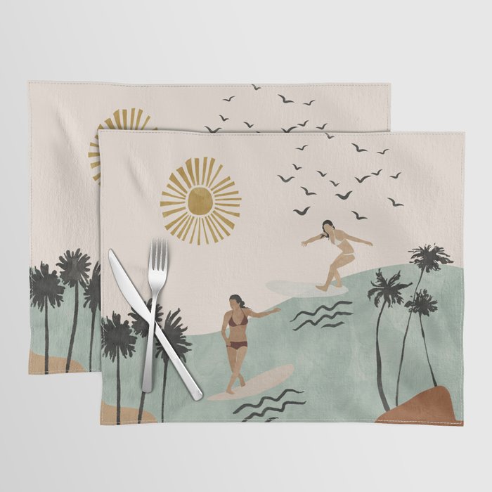 Sun sea and surf Placemat Gallery Image 1