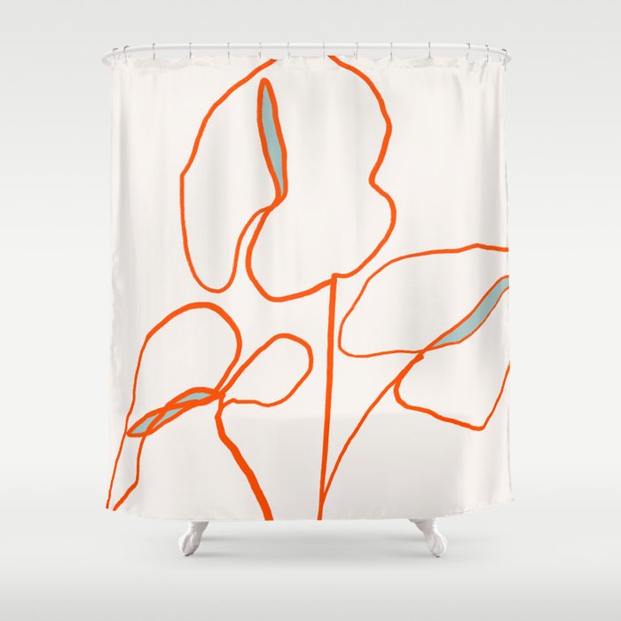 Laceleaf Shower Curtain Gallery Image 1