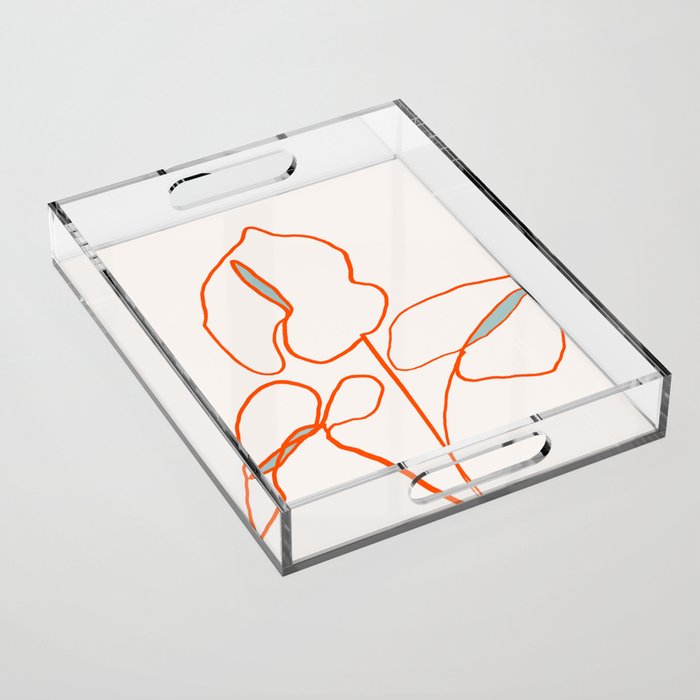 Laceleaf Acrylic Tray Gallery Image 1