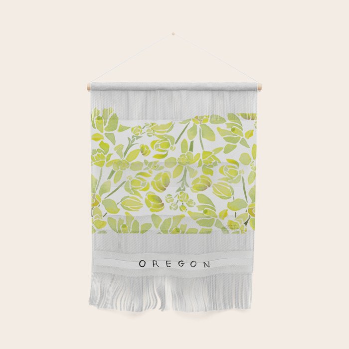 Oregon State Flower - Tall Oregon Grape Wall Hanging Gallery Image 1