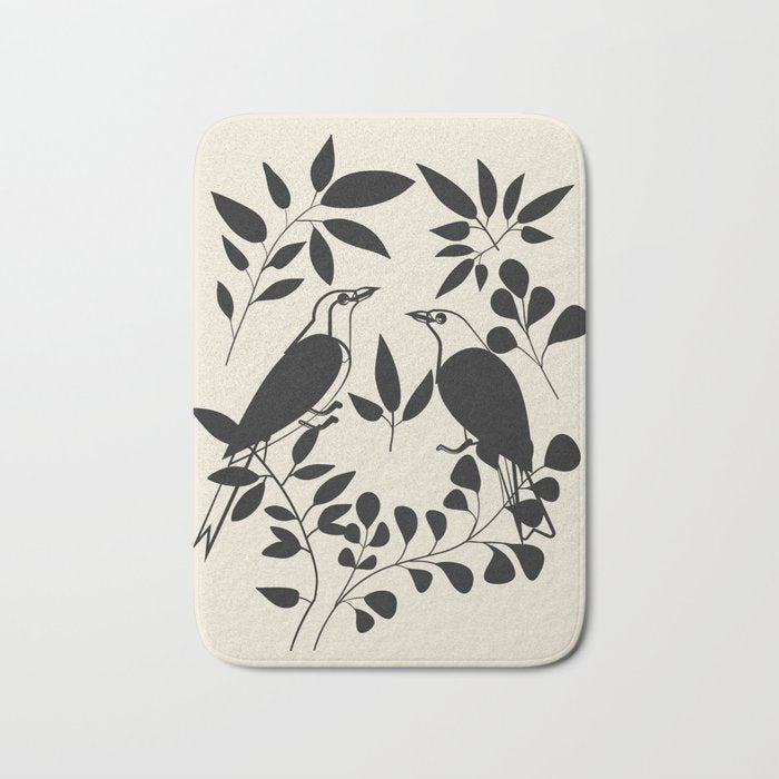 Song in the branches 2 Bath Mat Gallery Image 1
