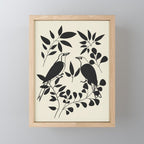 Song in the branches 2 Mini Art Print Gallery Image 1