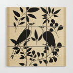 Song in the branches 2 Wood Wall Art Gallery Image 1