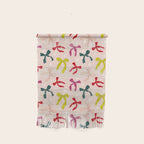 Festive Bows And Ribbons Pattern Wall Hanging Gallery Image 1