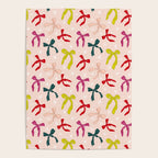 Festive Bows And Ribbons Pattern Poster Gallery Image 4