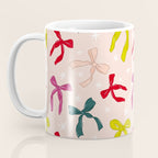 Festive Bows And Ribbons Pattern Coffee Mug Gallery Image 3